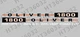 Oliver Farm Tractor 1800 Decals Graphic Stickers on High Quality Vinyl Full Size