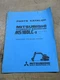 Mitsubishi Hydraulic Excavator MS180LC-8  Parts Catalog, Manual