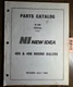 New Idea 485 Lot B70(1986) 486 B8(1982)-B66(1986) Round Baler Parts Manual B-109