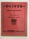 Oliver Model 35 Self Propelled Combine Operating Instructions Manual S4-4-R2