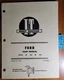 I&T Ford 1000 1600 Series Tractor Shop Service Manual FO-36 1979
