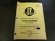 Allis Chalmers I &T D-21 D-21 Series II Two-Ten 2-20 Tractor Shop Manual AC-21