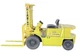 Mitsubishi FD25 Olive Green Diecast Forklift Mlift  1:25 Scale Japan EUC