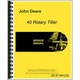 John Deere 40 Rotary Tiller Service Repair Manual TM1232