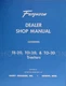 Ferguson TE 20 TO 20 TO 30 Tractor Repair Shop Manual TE20 TO20 TO30 Service