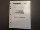 YAMAHA OEM SERVICE MANUAL 2013 YFM7R RAPTOR 700R LIT-11616-26-02