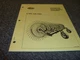 Vicon H1050 Series 47005 Rotary Rake Parts Catalog Manual List Book xz