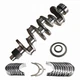 Complete Crankshaft + Bearing Set +Oil Seal For Doosan Daewoo D24 D24NAP Engine╏