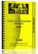 Link Belt Speeder LS-52 Drag Link Crane Service Repair Manual Operators