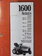 AGCO ALLIS / Deutz Allis 1600 Series Mowers, Parts Manual, 38" & 44"   1993