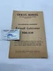 Owner's Manual for International Harvester Farmall Cultivator HM-238