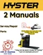 HYSTER FORKLIFT (A479) C80Z SERVICE REPAIR SHOP PARTS MANUAL PDF ON USB