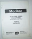 MacDon 2000 & 2000-B Pick-Up Reel Parts Catalog Manual Book 3-99