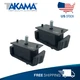 2 Pcs Front Right-Left Engine Motor Mounts KIT For MAZDA B2000 B2200 B2600 87/93