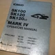 KOBELCO SK100 SK120 LC MARK IV 4 Excavator Operator Owner Manual crawler guide