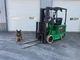 2016 Mitsubishi Caterpillar FBC25N Electric Forklift 5000 lbs Lift Capacity