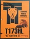 Thomas Model T173HL S Series II Skid Steer Parts Manual - Original