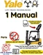 YALE FORKLIFT (A875) GLP30RF PARTS MANUAL PDF ON USB NOT PRINTED