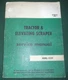 WABCO C222F TRACTOR & ELEVATING SCRAPER SERVICE SHOP REPAIR WORKSHOP MANUAL