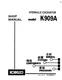 KOBELCO K909A HYDRAULIC EXCAVATOR SERVICE MANUAL COMB BINDED