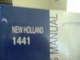 NEW HOLLAND 1441 DISC MOWER CONDITONER OPERATORS MANUAL