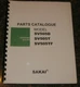 SAKAI SV505D SV505T SV505TF VIBRATING ROLLER PARTS CATALOG BOOK MANUAL
