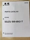 Kawasaki Parts Catalog,  ISUZU BB-6BG1T Engine,  #9330600160, Sept. 2003 Nice