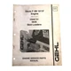 Gehl 5635 Skid Loader Deutz F 4M 1011F Engine Service Parts Manual