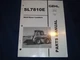 GEHL SL7810E SKID STEER LOADER PARTS CATALOG BOOK MANUAL