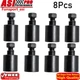 8Pcs Top Roller Fits Kubota K040 K045 KH151 RX502 Case CK52 CK50 CK62