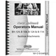 New Holland BH-124 B-104 B-124 BH-114 Backhoe Attachment Owners Operators Manual
