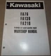 KAWASAKI FA76 FA130 FA210 4-STROKE ENGINE SERVICE SHOP REPAIR WORKSHOP MANUAL