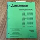 Mitsubishi FG15K/18K FD20K/25K/30/35K SERVICE SHOP REPAIR MANUAL FORK LIFT TRUCK