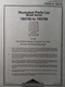 Briggs Stratton 190700 to190799 typ 2015-up 8hp Vert Engine Parts Catalog Manual