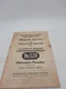 Manual For Tractor Hitch & Power Drive McCormick No.52R Harvester-Thresher