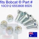 for 4 Bobcat Bolt 10C512 6553808 LOCK NUT 85D5 CT335 CT450 CT445 Forestry Cutter