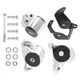 Engine Motor Mount Kit w/ Bracket for Honda Civic EK 1996-2000 B&D-Series 3 Bolt