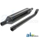 Muffler 5131866 fits Fiat 70-90Dt 7293 72-93Dt 7294 72-94Dt 766 766DT 780 780DT