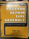 FORD Tractor Repair Time Schedule 555A-TLB (1M)