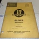 I & T Tractor Manual O-11A Super 55-550 Free Shipping 