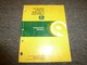 John Deere 7200 4 & 6 Row Narrow Drawn Planter Owner Operator Manual OMA52743