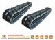 2  Rubber Track 450x81x76 fits Kobelco SK 70 SR-2  excavator