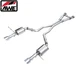 AWE Touring Cat-Back Exhaust 5&rdquo; Chrome Tips For 18-23 Dodge Durango SRT/Hellcat
