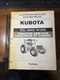 Kubota FRS M95S M105S Tractor and Cab Illustrated Parts List 97898-22872