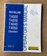 New Holland Tractor T4020 T4030 T4040 T4050 Standard Operator's Manual 4/2008