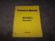 Hitachi Excavator EX300-2 EX 300-2 Factory Technical Service Shop Repair Manual