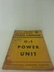 INTERNATIONAL IH Parts Catalog PU-25B, U-1 Power Unit Distressed 
