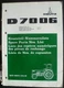 Deutz Fahr Tractor D7006 Spare Parts List