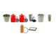 Filter Service Kit Fits Daewoo SOLAR 300 LC-V w/Daewoo Eng. YR2004-