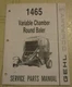 Gehl 1465 Variable Chamber Round Baler Parts Catalog Manual